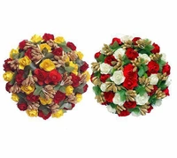 VinshBond Bridal Bun Gajra Hair Flower Bun Gajra  for Women - 1