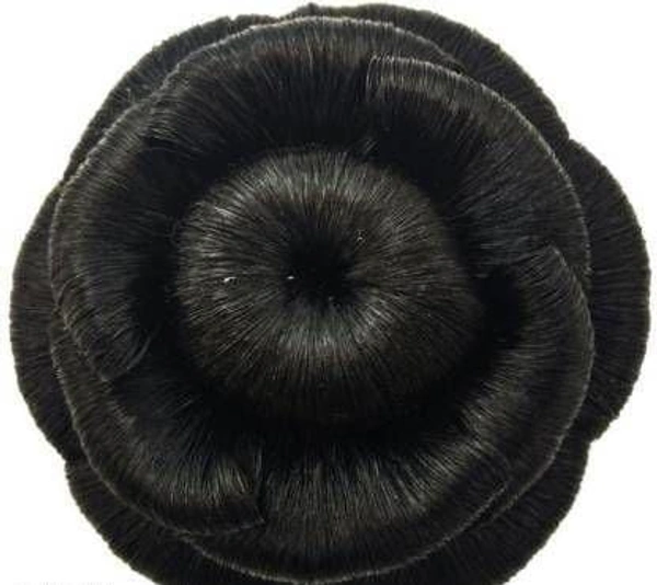 Attractive Women's   Black  Hair Bunhair accessories - 5