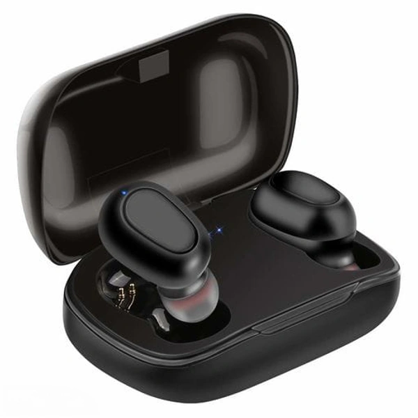 Grostar A6s Wireless Earphone Mini Bluetooth 5.1 Headphone EARUDS Bluetooth Headset  (Black, True Wireless)