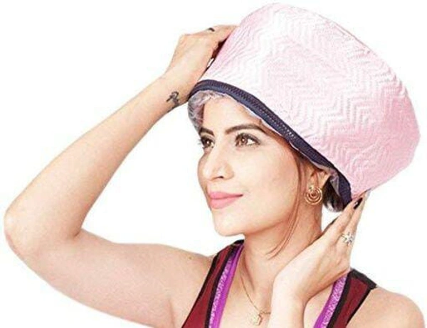 Hair Care SPA Cap Beauty Steamer Hair Thermal Treatment Nourishing Hat (Hair Spa Cap)