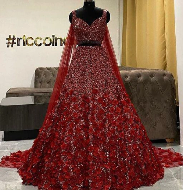 dulhen lehenga