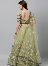 Net Lehenga Sast  - pista