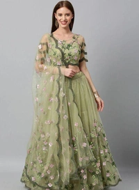 Net Lehenga Sast  - pista