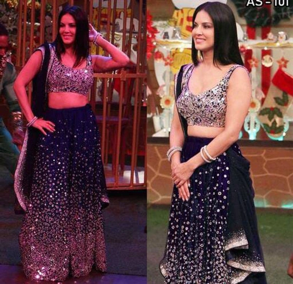 Bollywood Velvet Mirror Lehenga Choli