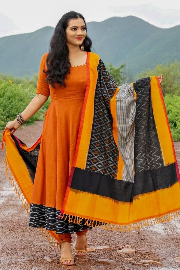 Simple Gown - orange