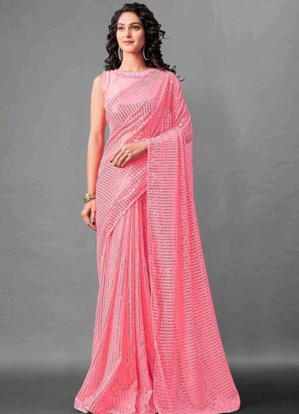 Party Wear Traditional Saare - 6
