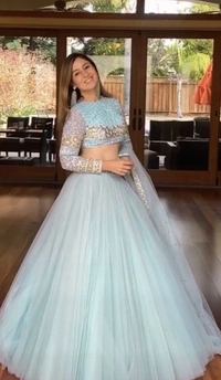 Net Trending Lehenga