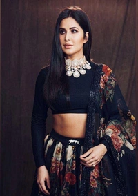 Printed Semi-Stitched Lehenga Choli 