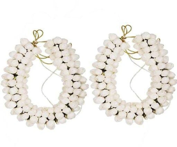 Gajra Flora Hair Accessories For Wedding 2pcs
