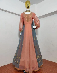 New Party Wear Gown  - 2