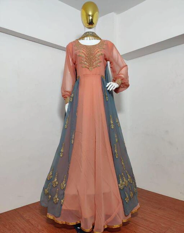 New Party Wear Gown  - 2