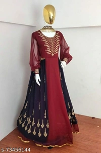 New Party Wear Gown  - 2