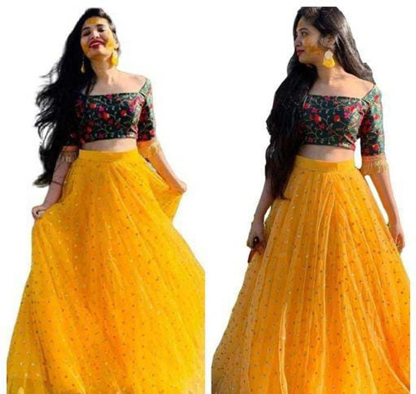 Haldi Ceremony Lehenga 