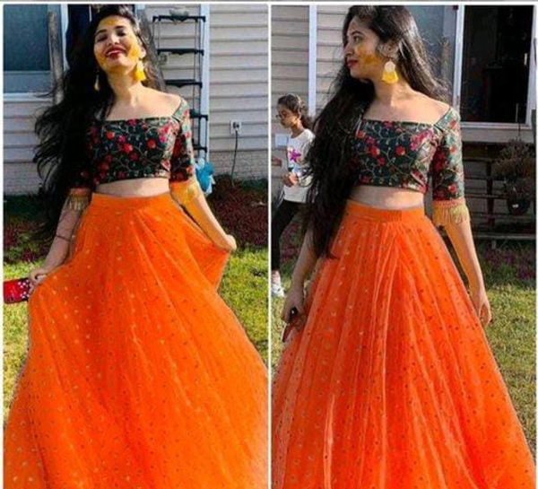 Haldi Ceremony Lehenga 