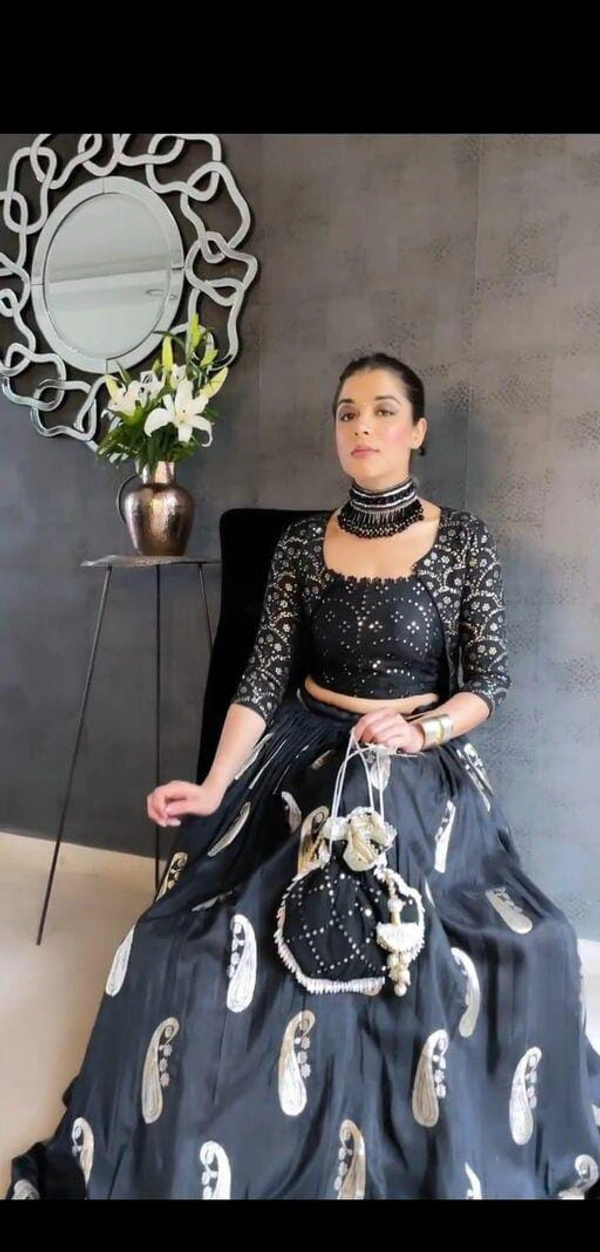 Trending Lehenga Choli With  Jacket 