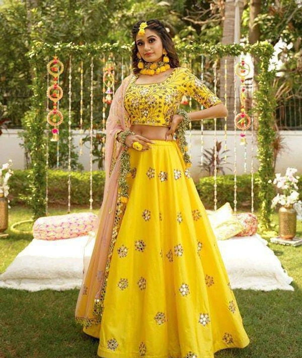 Banita Attractive Women Lehenga - Semi Stitched