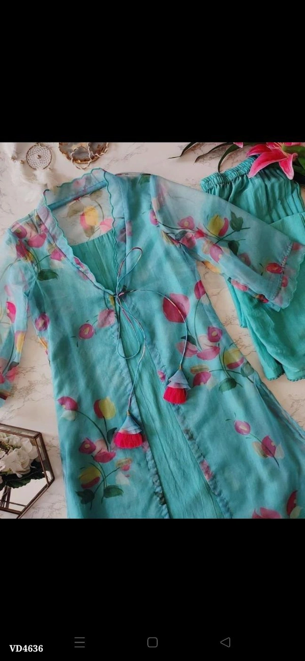 Printed New Arrival Kurta Set - Blue
