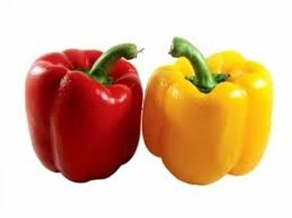 Red & Yellow Capsicum - 1 Piece (Avg 200-250gm)