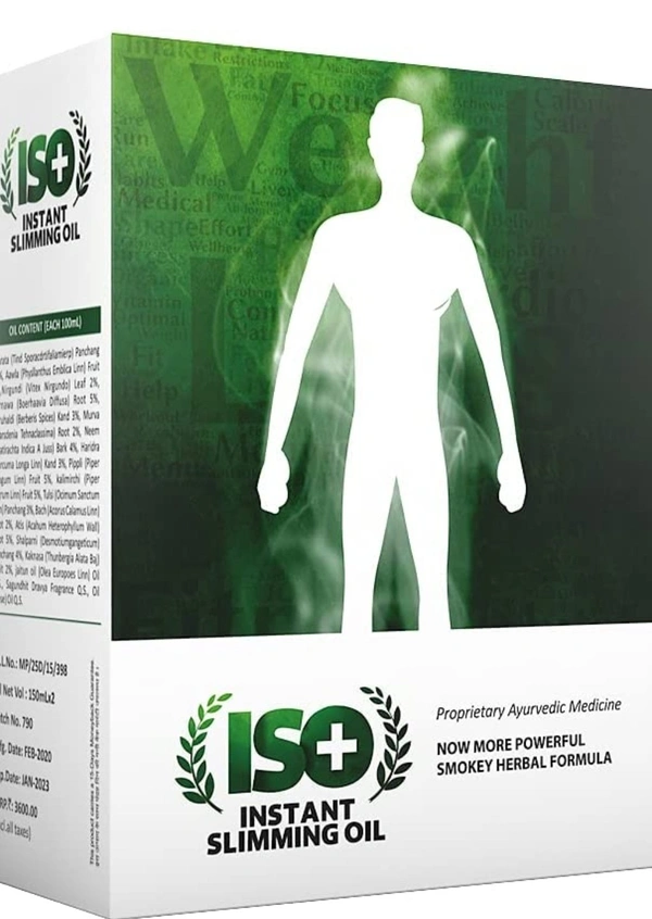 Iso Plus Slimming Oil