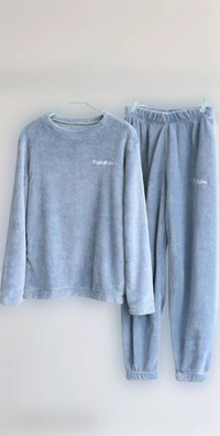 Sky Blue Night Suit For Winters 🥶 - L, Tiara