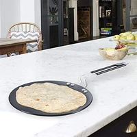 TTK PRESTIGE Prestige Hard Anodised Cookware Induction Base Paratha Tawa, 265mm, Black