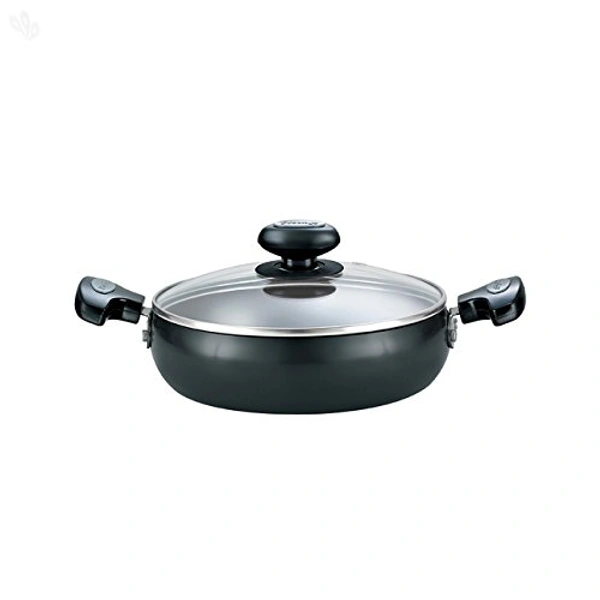 TTK PRESTIGE Prestige Hard Anodised Cookware Saute Pan, 200 Mm, Black