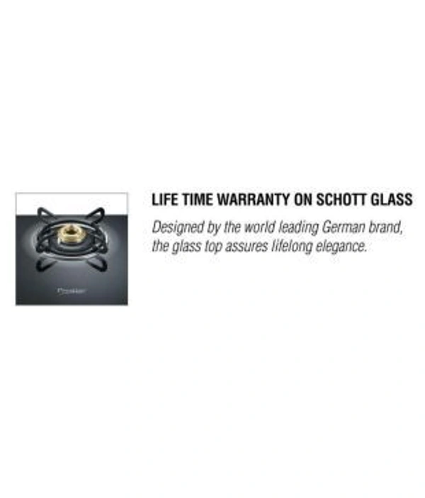 Ttk Prestige Prestige Royale Plus Stainless Steel 3 Burner Gas Stove, Black