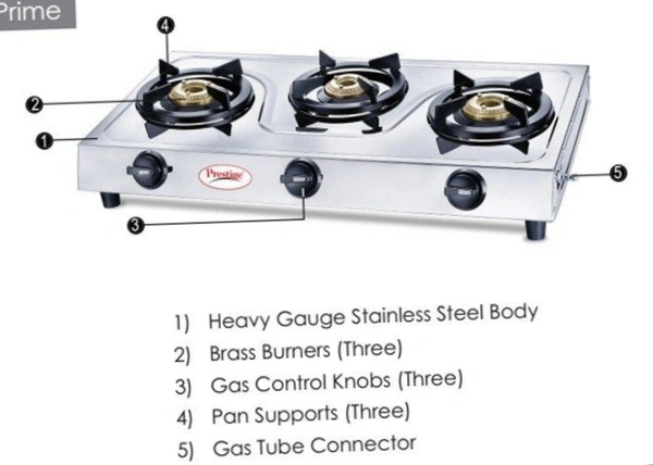 Prestige Prime Gas Stove