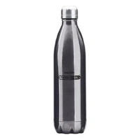 Milton Duo DLX 1000 Thermosteel 24 Hours Hot and Cold Water Bottle, 1 Litre, Silver