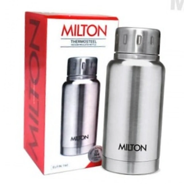 Milton Elfin Thermosteel Vaccum Flask, 160 ml, Sliver