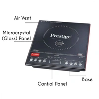 TTK PRESTIGE Prestige PIC 3.1 V3 2000-Watt Induction Cooktop with Touch Panel ( Black )