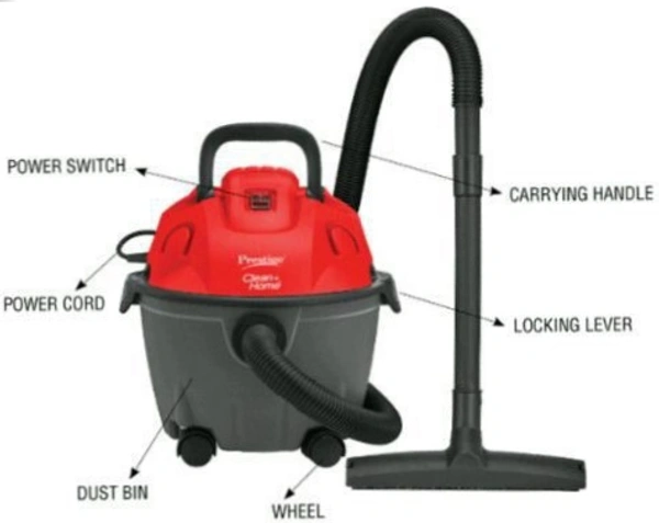 TTK PRESTIGE Clean Home Wet and Dry Vacuum Cleaner - Typhoon 05