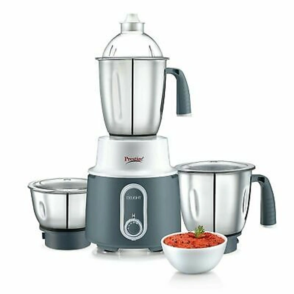 Ttk Prestige Prestige Delight Mixer Grinder 750 W (with 3 Stainless Steel Jars)