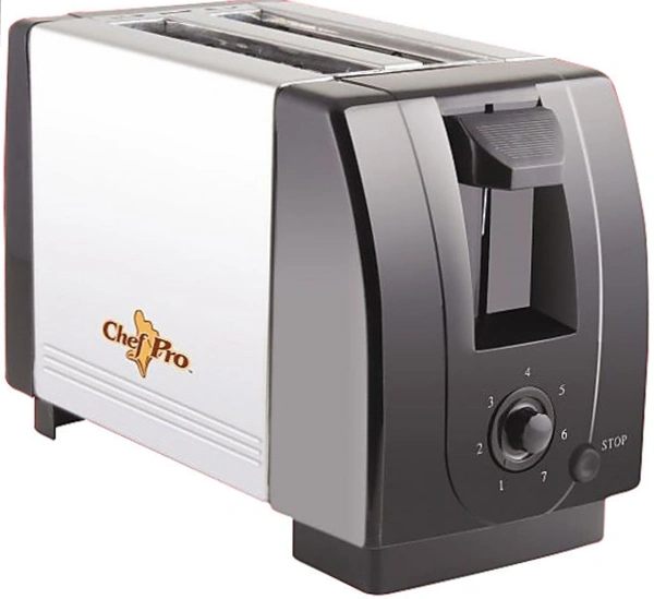 Chefpro Chef Pro CPT541 750-Watt Pop-up Toaster (Silver/Black)