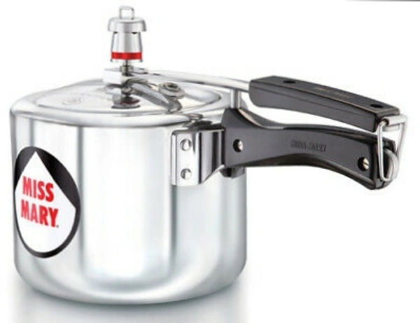 Hawkins Cooker Miss Mary Pressure Cooker, 3 Litre, Silver (MM30)