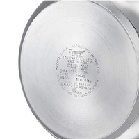 TTK Prestige Ltd Prestige Stainless Steel Svachh Clip-on 5ltr Cooker