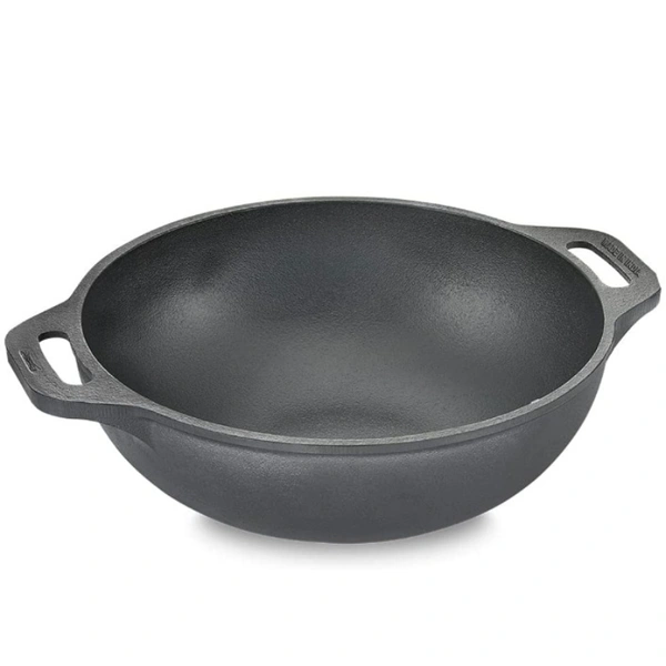 TTK PRESTIGE Prestige Cast Iron Kadai, 260 mm