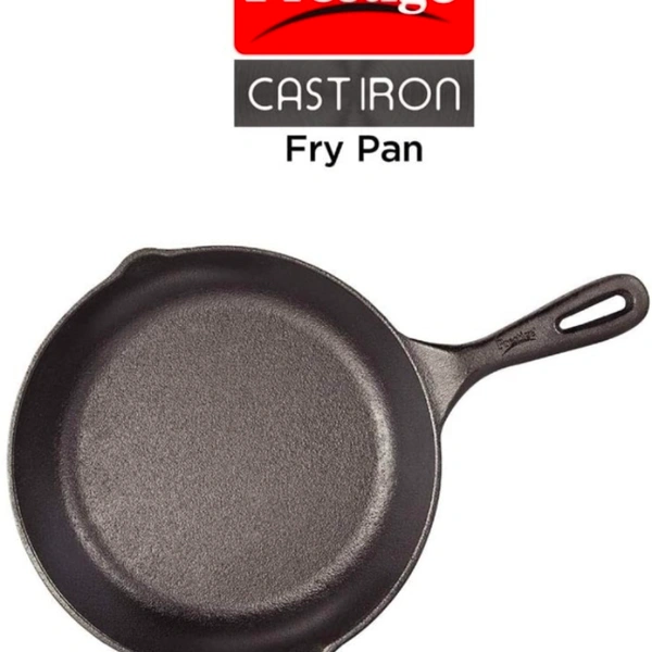 TTK Prestige Prestige Cast Iron Fry Pan, 250 mm
