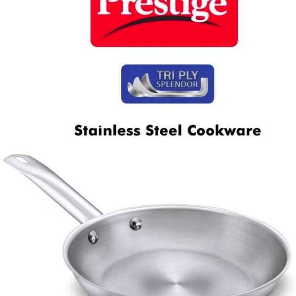 Ttk Prestige Tri Ply Splendor Fry Pan, 260mm, 2.3 litres