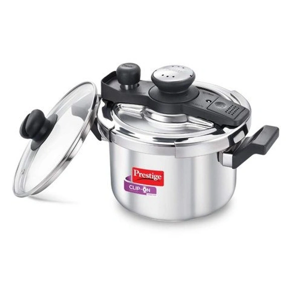 Ttk Prestige Clip-On Mini Svachh SS Pressure Cooker 2 L