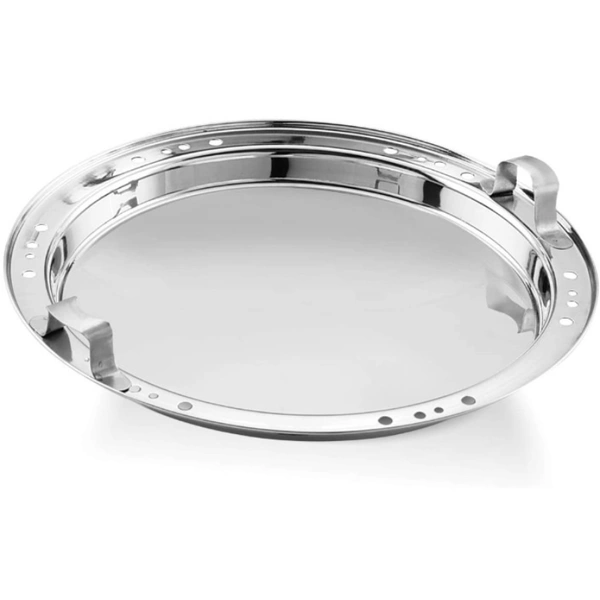 AK Empires Stainless Steel Multi Kadai With 2 Idle Plate,2 Dhokla Plate ,1 Patra Plate ,1 Mini Idle Plate
