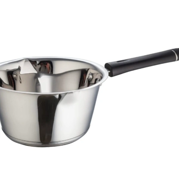 Jindal Krome Stainless Steel Royal Two Lip Sauce Pan 16 Cm by Jindal Stainless - Material-Stainless SteelColour-Steel SilverWeight-0.74 KgType-Sauce Pan