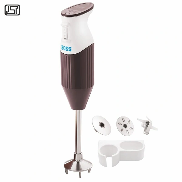 Boss Blender B121 Hand Blender 160W - BOSS Portable Blender is handy as it helps in faster completion of our daily chores. The 160- Watt P
