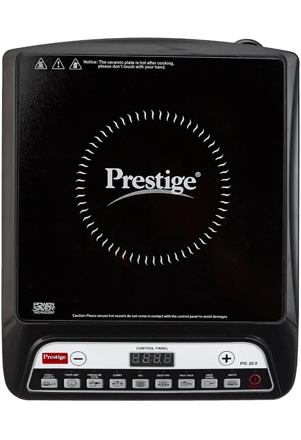 Ttk Prestige Induction Cooktop Pic 20.0 With Omega Deluxe Granite Byk Set 3 Pc Set -  PIC 20 Induction Granite 3pc Se