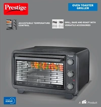TTK Prestige Oven Toaster Griller with Rotisserie and Convection, 32 L