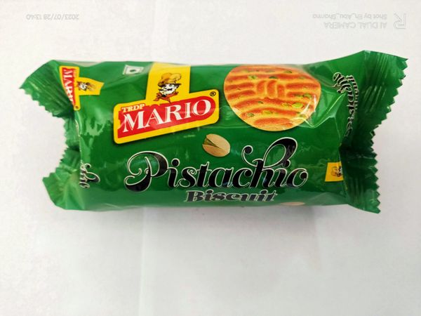 Mario Pistachio Biscuits 