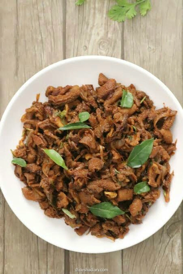 Beef Kudal Varuval - White