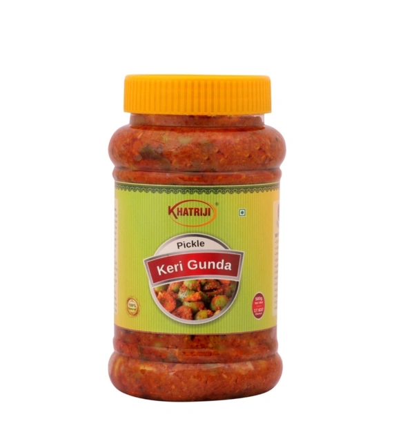 KHATRIJI KERI GUNDA PICKLE  - Red, 500g