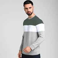SKITTZZ Full Sleeve Color Block Men Sweatshirt