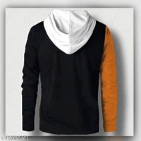 Full Sleeve Color Block Men Sweatshirt